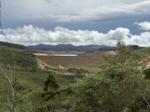 Imagem de barragem de mineração na região de Itabirito (MG) | Foto: Projeto Preserva
