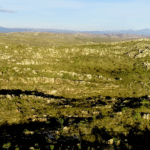 Foto mostra imagem aérea da Serra/Cordilheira do Espinhaço, na região de Diamantina, Minas Gerais